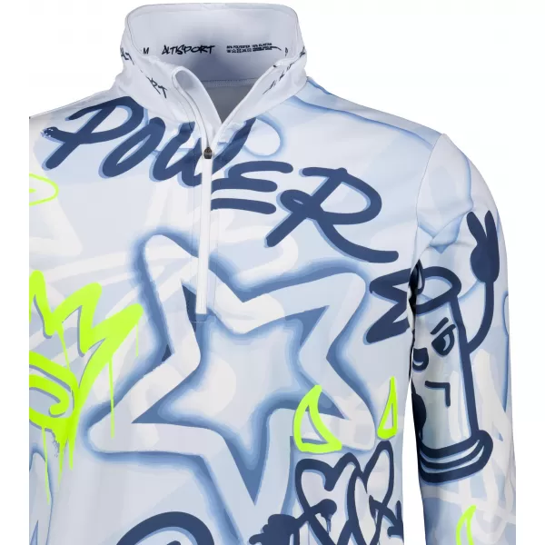  Moški vrhunski funkcionalni termo pulover ALTISPORT VOJ/ALM054TER03 MODRA 