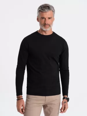 Srajca OMBRE OM-LSBL-0106 ČRN