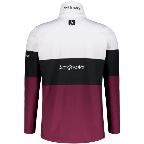  Moški vrhunski funkcionalni termo pulover ALTISPORT VOJ/ALM051TER03 BORDO 