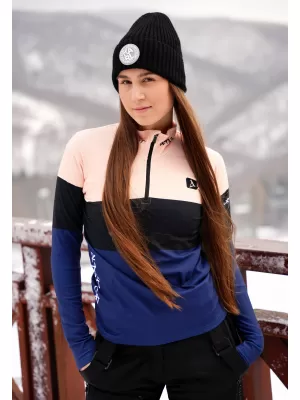 Ženska premium funkcionalna termo jopica ALTISPORT VOJ/ALW051TER03 ORANŽNA/MODRA