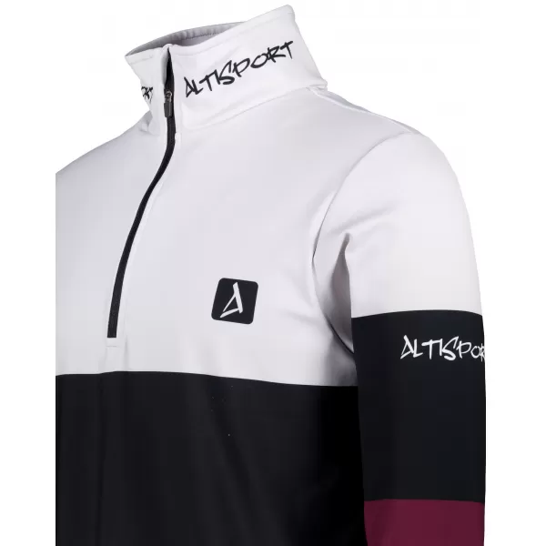  Moški vrhunski funkcionalni termo pulover ALTISPORT VOJ/ALM051TER03 BORDO 