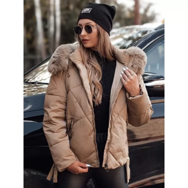  Ženska jakna DSTREET MODIVA TY4725 KHAKI 