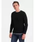 Moški pulover OMBRE OM-SWSW-0103 ČRN