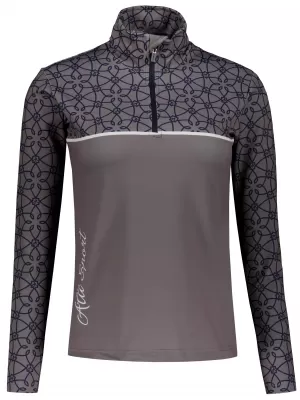 Ženska premium funkcionalna termo jopica ALTISPORT VOJ/ALW053TER03 SIVA