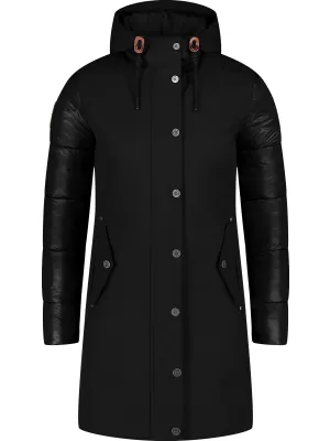 Ženski zimski plašč NORDBLANC WARMHUG NBWJL8073 ČRNA