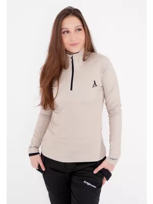 Ženska premium funkcionalna termo jopica ALTISPORT VOJ/ALW000TER03 RJAVA