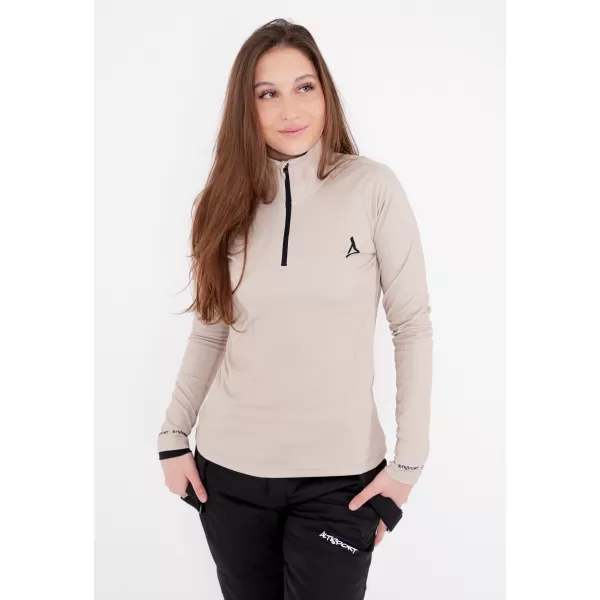  Ženska premium funkcionalna termo jopica ALTISPORT VOJ/ALW000TER03 RJAVA 