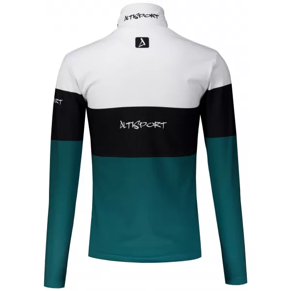  Ženska premium funkcionalna termo jopica ALTISPORT VOJ/ALW051TER03 BELO ZELENA 