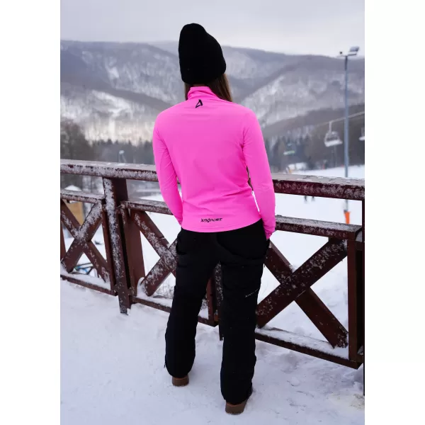  Ženska premium funkcionalna termo jopica ALTISPORT VOJ/ALW000TER03 FLUO ROZA 