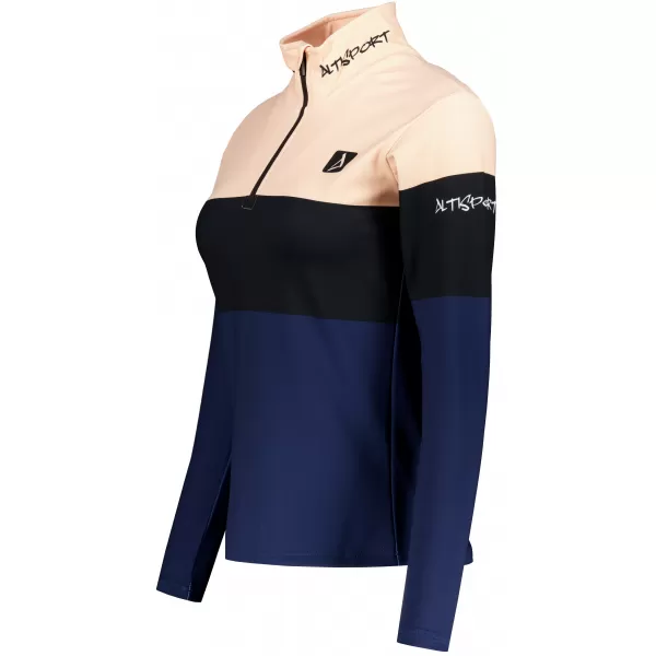  Ženska premium funkcionalna termo jopica ALTISPORT VOJ/ALW051TER03 ORANŽNA/MODRA 
