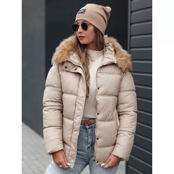  Ženska jakna DSTREET NORDKOLL TY4710 KHAKI 