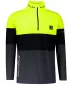 Pánská funkční termo mikina premium ALTISPORT VOJ/ALM051TER03 NEON YELLOW/ŠEDÁ