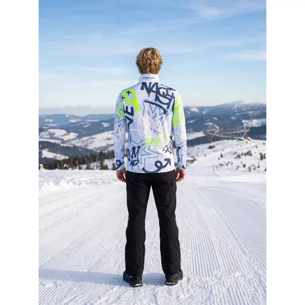  Moški vrhunski funkcionalni termo pulover ALTISPORT VOJ/ALM054TER03 MODRA 
