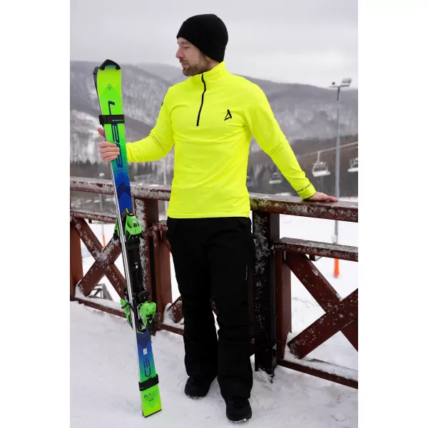  Moški vrhunski funkcionalni termo pulover ALTISPORT VOJ/ALM000TER03 NEON RUMENA 