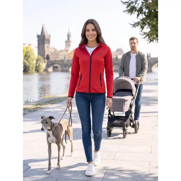  Ženski funkcionalni športni pulover ALTISPORT ALW056418 RDEČA 
