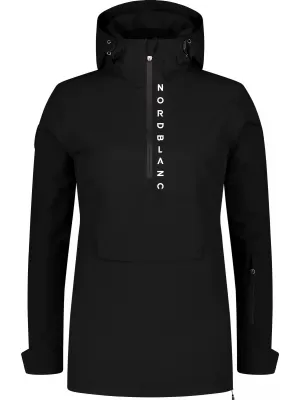 Ženski anorak NORDBLANC WINTERFUN NBWJL8130 ČRNA