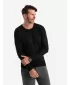 Moški pulover OMBRE OM-SWBS-0106 ČRN