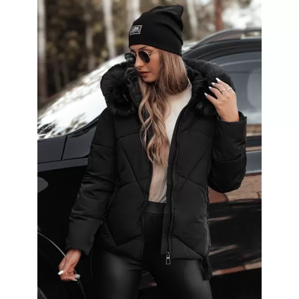  Ženska jakna DSTREET MODIVA TY4726 ČRN 