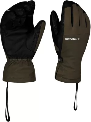 Smučarske rokavice NORDBLANC ALPINE NBWG7862 VOJAŠKO ZELENA