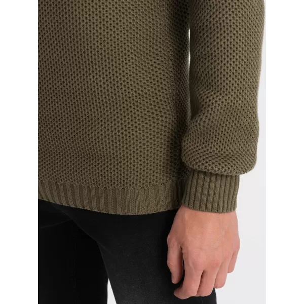  Moški pulover OMBRE OM-SWZS-0105 OLJK 