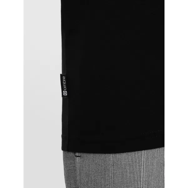  Srajca OMBRE OM-TSCT-0106 ČRN 