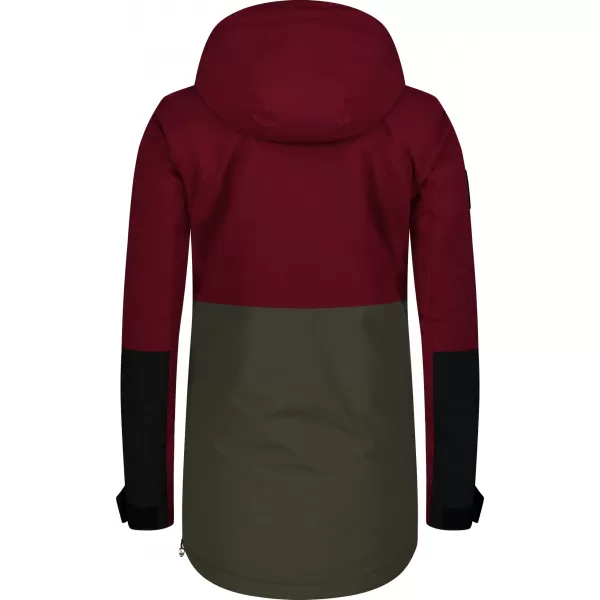  Ženski anorak NORDBLANC WINTERFUN NBWJL8130 BORDO 