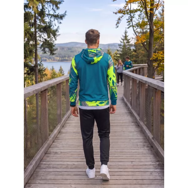  Moški vrhunski funkcionalni pulover ALTISPORT VOJ/ALM039MI01 KEROZIN 