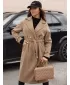 Plašč DSTREET CAMELLYN NY0743 SVETLO SIVA