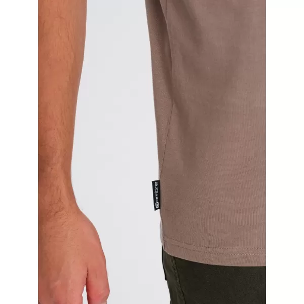  Srajca OMBRE OM-TSPT-0166 SVETLO RJAVA 