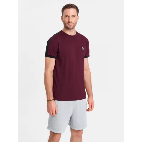  Srajca OMBRE S1632 MAROON 