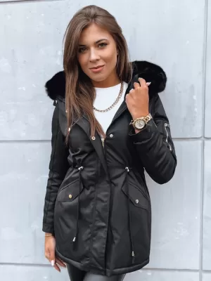 Plašč DSTREET GODDESS TY3867 ČRN
