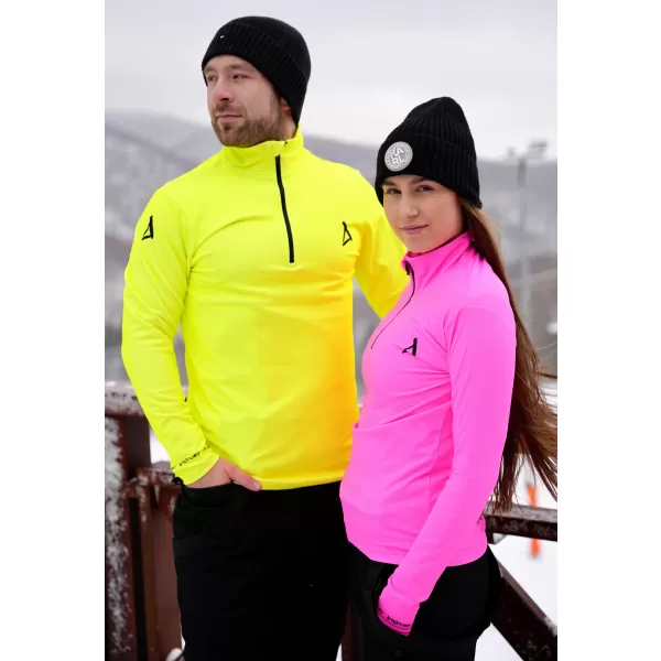  Moški vrhunski funkcionalni termo pulover ALTISPORT VOJ/ALM000TER03 NEON RUMENA 