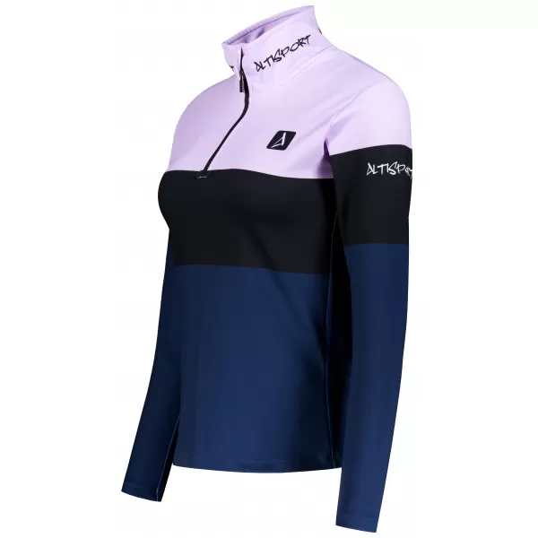  Ženska premium funkcionalna termo jopica ALTISPORT VOJ/ALW051TER03 VIJOLIČNA/MODRA 