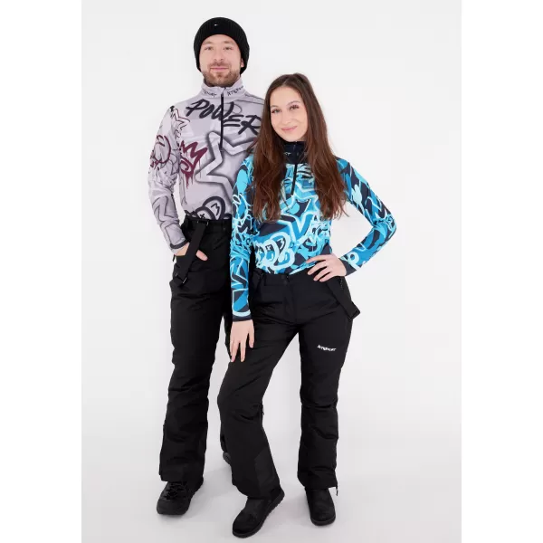  Moški vrhunski funkcionalni termo pulover ALTISPORT VOJ/ALM054TER03 TEMNO SIVA 
