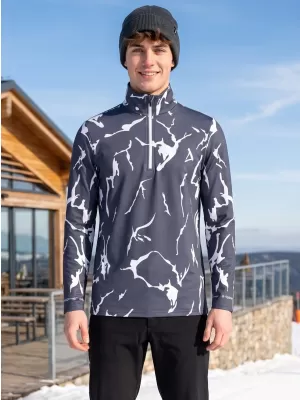 Moški vrhunski funkcionalni termo pulover ALTISPORT VOJ/ALM052TER03 SIVA