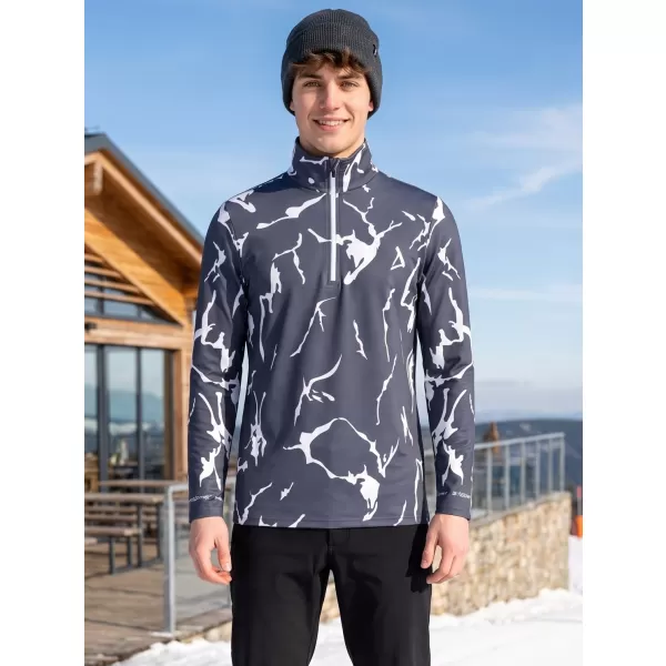 Moški vrhunski funkcionalni termo pulover ALTISPORT VOJ/ALM052TER03 SIVA 