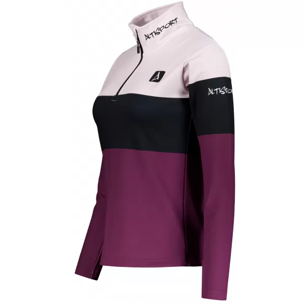  Ženska premium funkcionalna termo jopica ALTISPORT VOJ/ALW051TER03 BORDO 