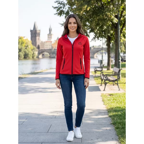  Ženski funkcionalni športni pulover ALTISPORT ALW056418 RDEČA 