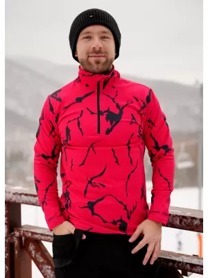 Moški vrhunski funkcionalni termo pulover ALTISPORT VOJ/ALM052TER03 RDEČA