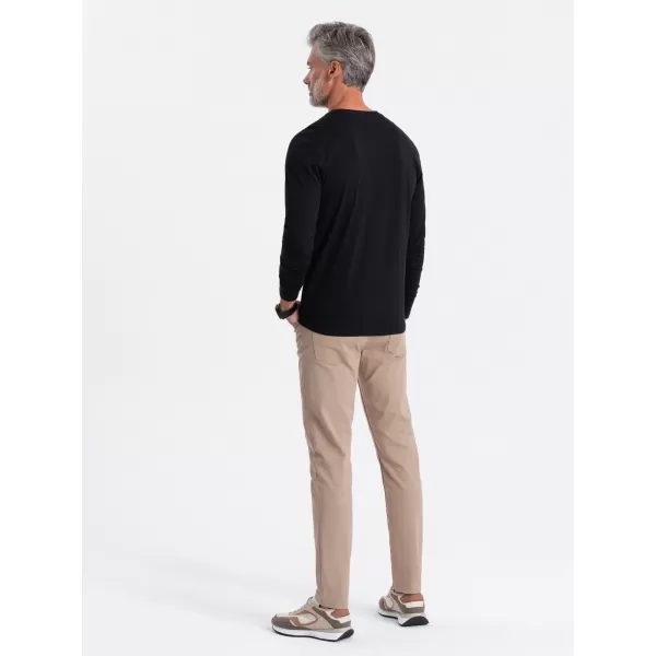  Srajca OMBRE OM-LSBL-0106 ČRN 