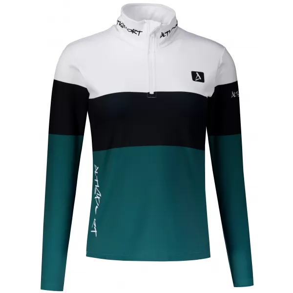  Ženska premium funkcionalna termo jopica ALTISPORT VOJ/ALW051TER03 BELO ZELENA 