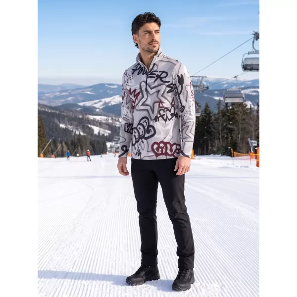  Moški vrhunski funkcionalni termo pulover ALTISPORT VOJ/ALM054TER03 TEMNO SIVA 