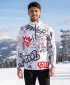 Moški vrhunski funkcionalni termo pulover ALTISPORT VOJ/ALM054TER03 SIVO-RDEČA