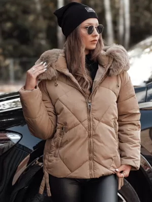 Ženska jakna DSTREET MODIVA TY4725 KHAKI