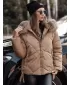 Ženska jakna DSTREET MODIVA TY4725 KHAKI