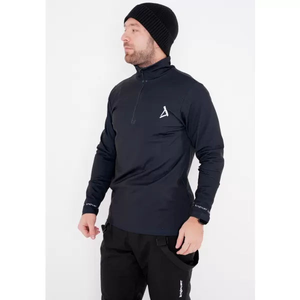  Moški vrhunski funkcionalni termo pulover ALTISPORT VOJ/ALM000TER03 ČRNA 