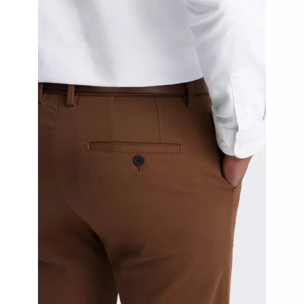  Hlače OMBRE OM-PACP-0190 KARAMELA 