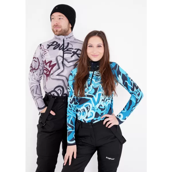  Moški vrhunski funkcionalni termo pulover ALTISPORT VOJ/ALM054TER03 TEMNO SIVA 
