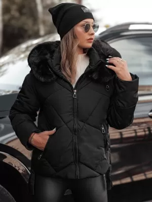 Ženska jakna DSTREET MODIVA TY4726 ČRN