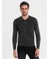 Moški pulover OMBRE OM-SWOS-0108 ČRN
